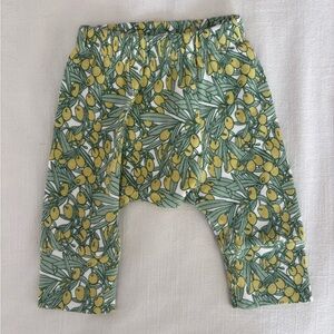 Kate Quinn 0-3M Olive Panda Pants